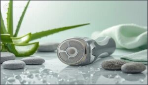 reducing nicks, cuts, and irritation reducing nicks, cuts, and irritation