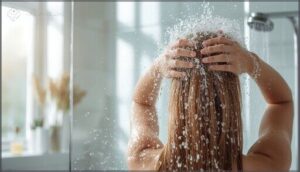 rinse thoroughly to remove buildup rinse thoroughly to remove buildup