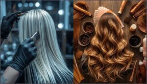 root touch-ups and color corrections root touch-ups and color corrections