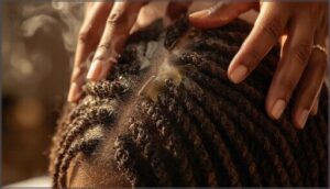 scalp massage and oil distribution scalp massage and oil distribution