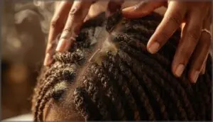 scalp massage and oil distribution scalp massage and oil distribution
