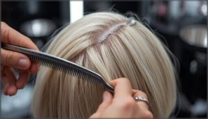 sectioning hair for even coverage sectioning hair for even coverage