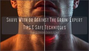 shave with or against the grain