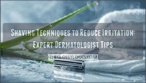 shaving techniques reduce irritation