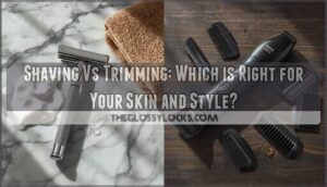 shaving vs trimming