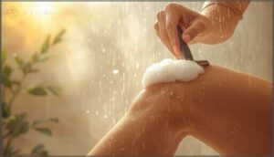 shaving with the grain shaving with the grain