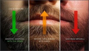 shaving with the grain vs. against shaving with the grain vs. against