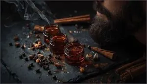spicy and masculine aromas spicy and masculine aromas