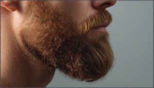 stage 3 – noticeable beard formation