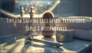 tips for shaving less often