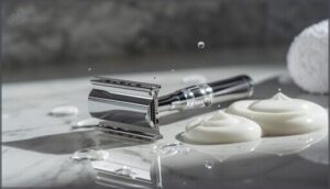 use a weighted razor for less irritation use a weighted razor for less irritation