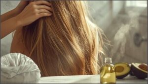 using as a pre-shampoo treatment using as a pre-shampoo treatment