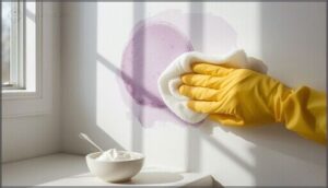 using dish soap and baking soda paste using dish soap and baking soda paste