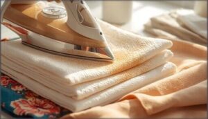 using iron and absorbent materials using iron and absorbent materials