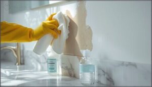 using rubbing alcohol for stubborn residue using rubbing alcohol for stubborn residue