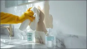 using rubbing alcohol for stubborn residue using rubbing alcohol for stubborn residue
