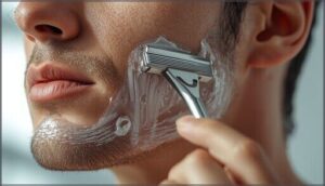 using short, controlled strokes using short, controlled strokes