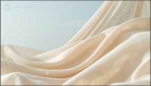 wearing loose clothing