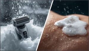 wet vs. dry shaving capability wet vs. dry shaving capability