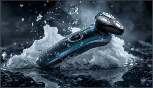 wet/dry shaving capabilities wet/dry shaving capabilities