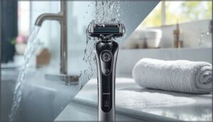 wet/dry shaving flexibility wet/dry shaving flexibility