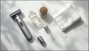 what you need before cleaning an electric razor