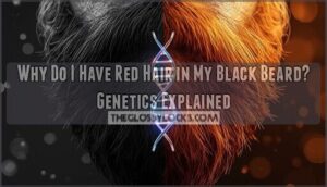 why do i have red hair in my black beard why do i have red hair in my black beard