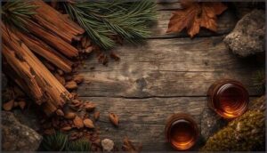 woody and earthy fragrances