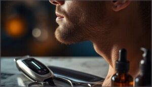 achieving clean necklines and cheek lines achieving clean necklines and cheek lines