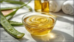 aloe vera and olive oil blend aloe vera and olive oil blend