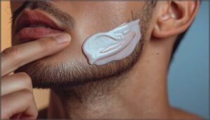 applying barrier cream to prevent skin stains applying barrier cream to prevent skin stains