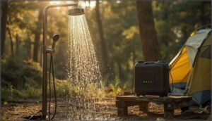 battery-powered pressure showers battery-powered pressure showers