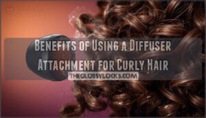 benefits of using a diffuser attachment for curly hair