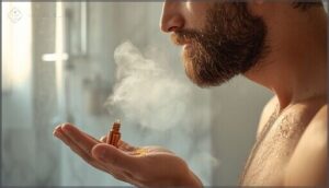 best time to apply: after showering best time to apply: after showering