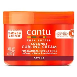 Cantu Coconut Curling Cream with B01LTIAU6A