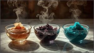 changes in smell, color, or texture changes in smell, color, or texture