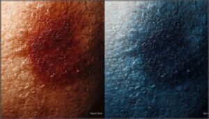 color and texture changes color and texture changes