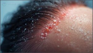 common signs (itchiness, redness, flaking) common signs (itchiness, redness, flaking)