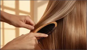 correct brushing direction and pressure correct brushing direction and pressure