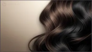 darker shades (brown, black) darker shades (brown, black)