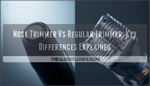 difference between nose trimmer and regular trimmer