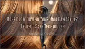 does blow drying your hair damage it does blow drying your hair damage it