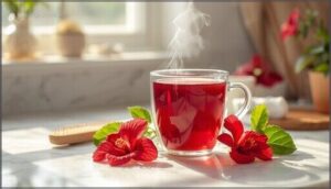 drinking hibiscus tea for hair health drinking hibiscus tea for hair health