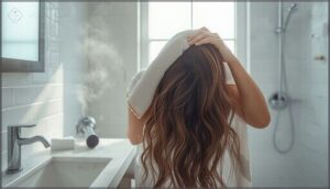 drying hair thoroughly after washing drying hair thoroughly after washing