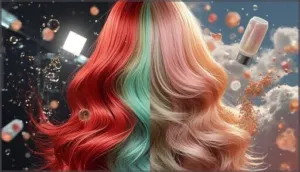 fashion colors (red, green, pastel) fashion colors (red, green, pastel)