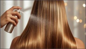 finish with shine spray or glossing mist finish with shine spray or glossing mist