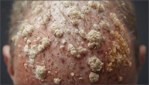 flaky or scaly patches flaky or scaly patches