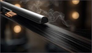 flat iron in fine sections for sleekness flat iron in fine sections for sleekness