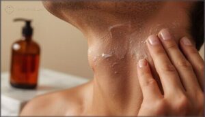 focusing on high-irritation areas like neck and jawline focusing on high-irritation areas like neck and jawline