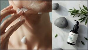 focusing on irritated and sensitive areas focusing on irritated and sensitive areas